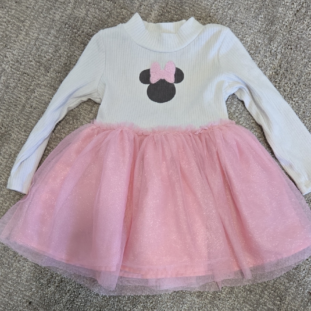 Disney Cream Ribbed Baby Top